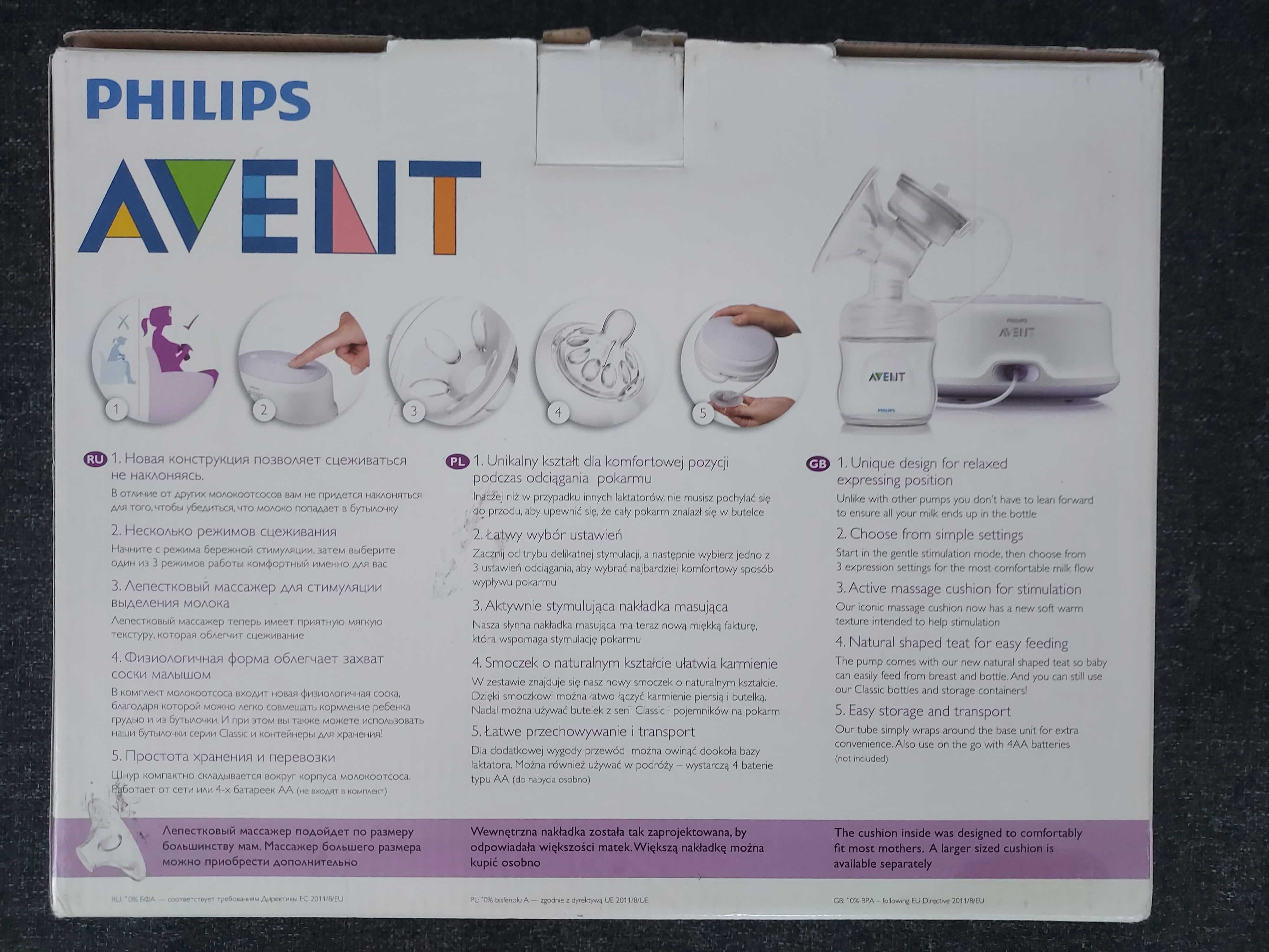 Laktator Philips Avent