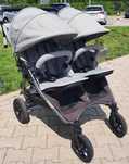 Valco Baby Snap Duo Sport bliźniaczy wózek spacerowy stan bardzo dobry