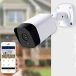 Câmara de Segurança Exterior IP WiFI QJ05 Full HD Alexa e Google Home