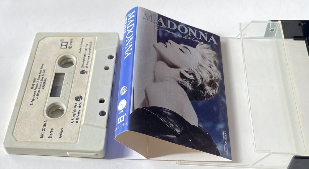 Madonna True Blue kaseta magnetofonowa audio