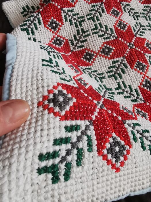 Poszewki chawtowane ręcznie robione 4szt