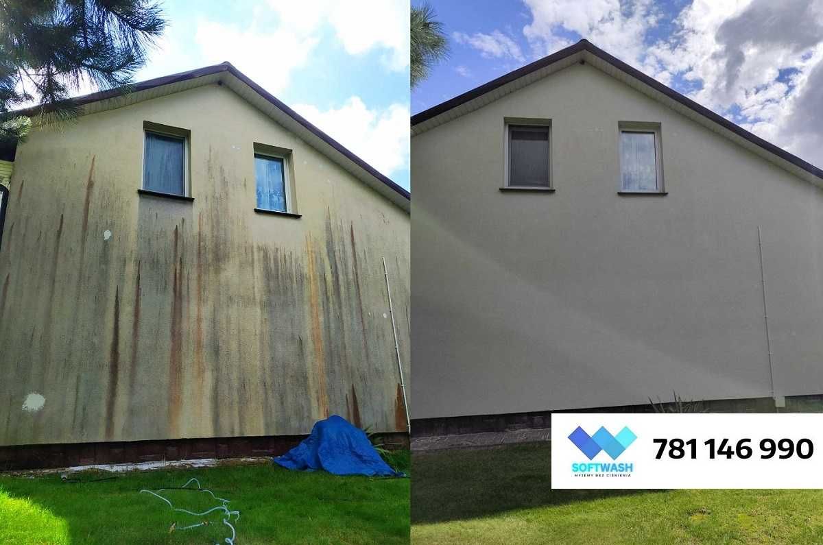 Mycie Elewacji BEZ użycia ciśnienia - Impregnacja BIO - Mycie Kostki