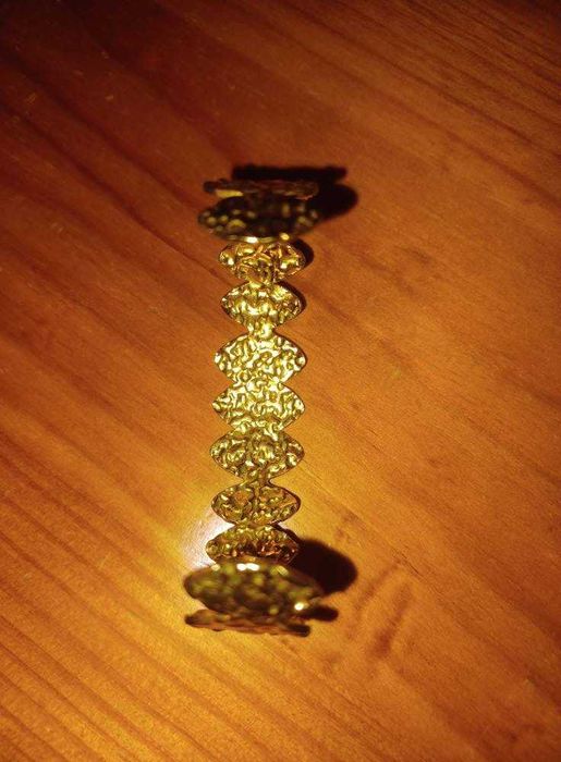 Pulseira em aço inoxidável ajustável