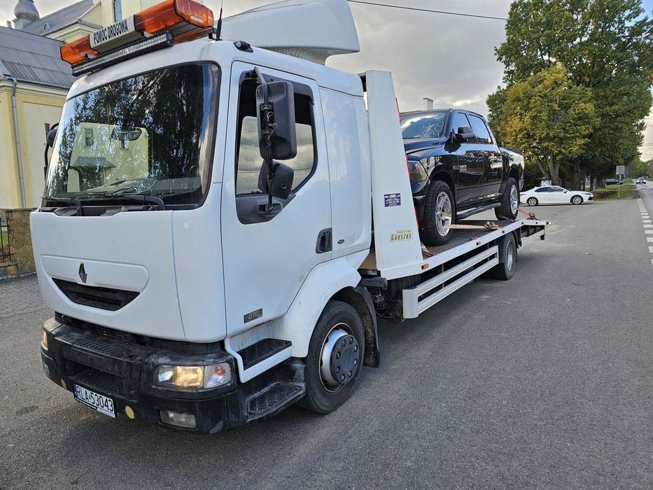 Pomoc Drogowa Auto Laweta ładowność 6ton