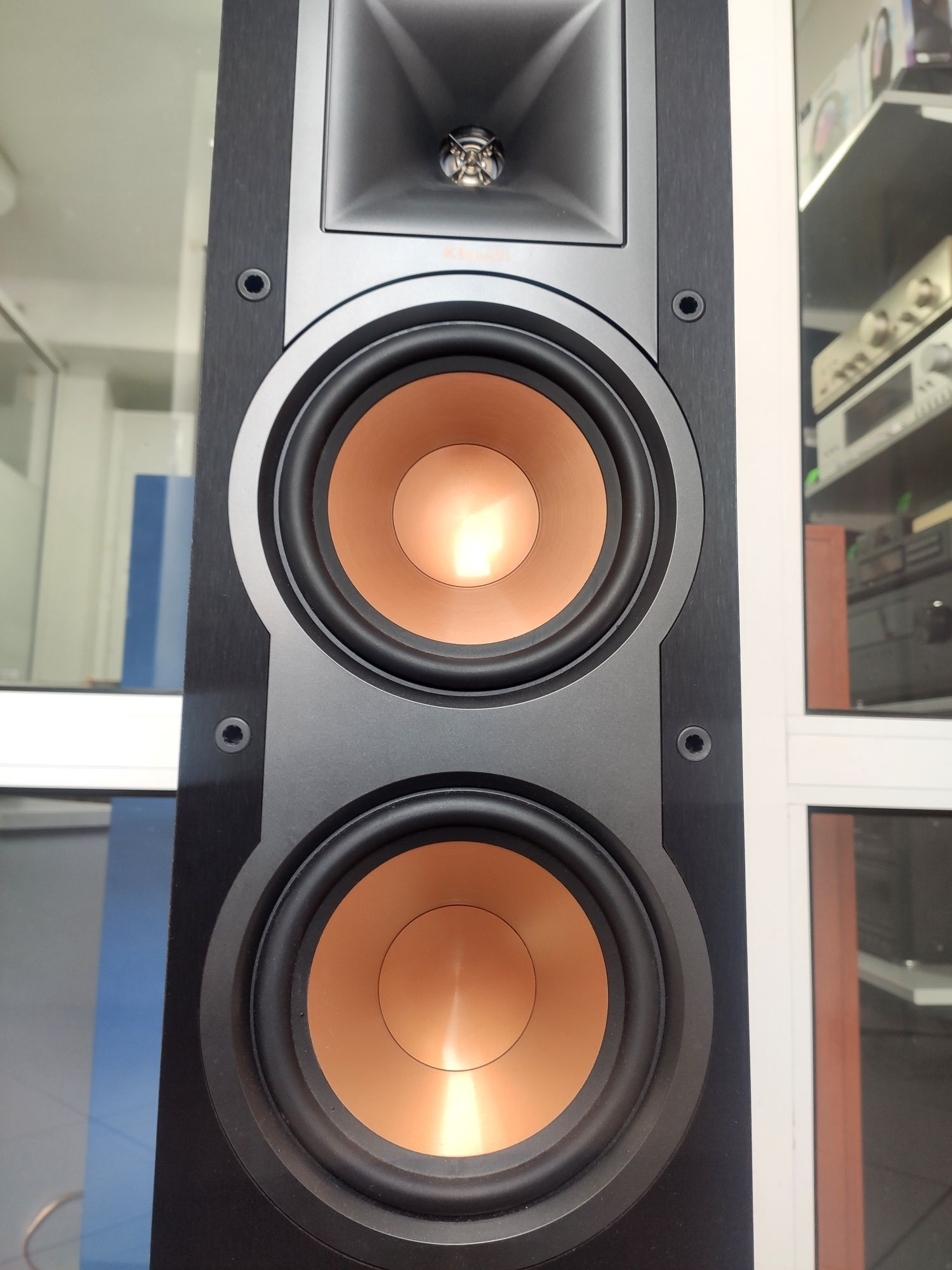 Акустика (Одна колонка) Klipsch R-26F. 97 дБ! Вес 19кг.