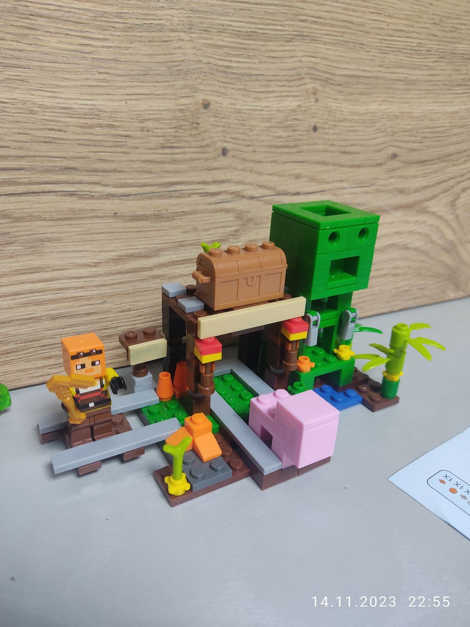 Конструктор Лего Майнкрафт, Lego Mineсraft.