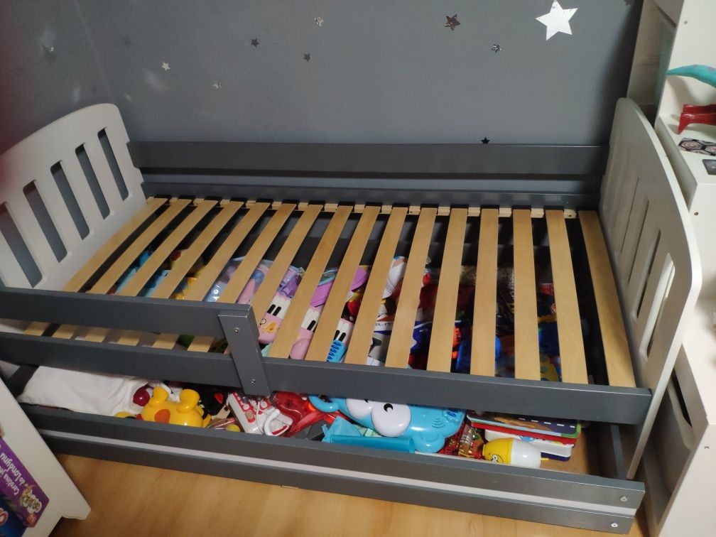Łóżko dziecięce drewniane 160x80
