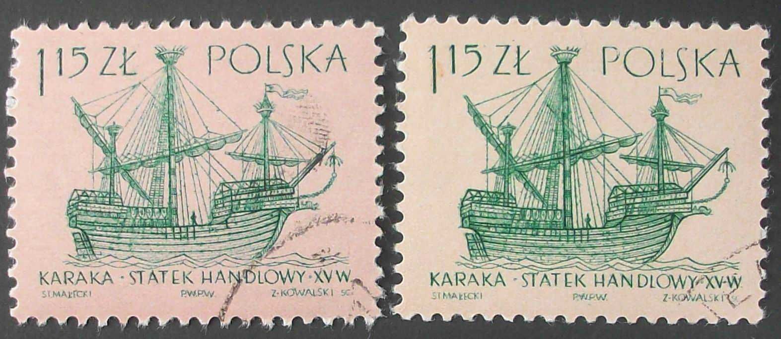 L Znaczki polskie rok 1963  kwartał II - luzaki