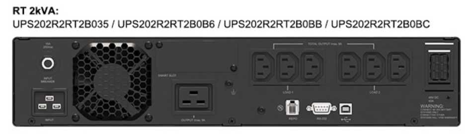 UPS Delta AMPLON RT 2 KVA Rack/Torre 2000VA/1800W