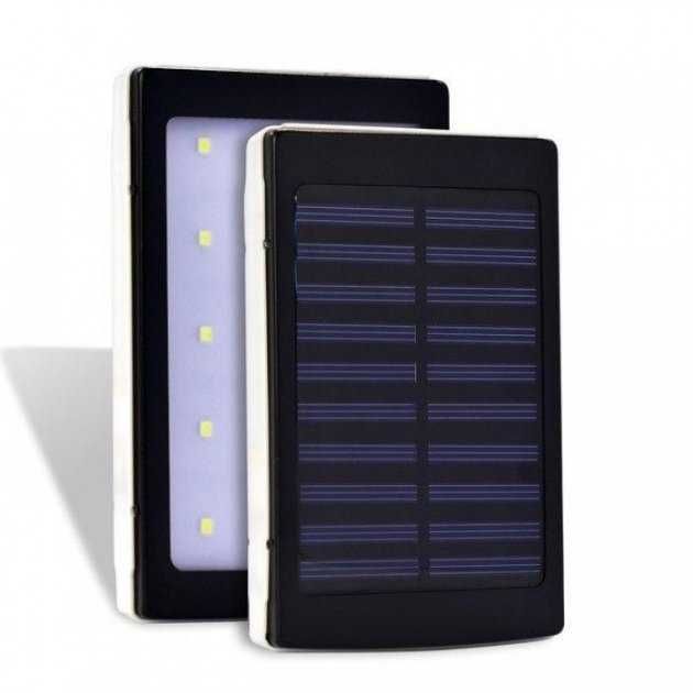 Power bank Bopo solar 60000mAh с солнечной панелью+20Led прожекторoм.