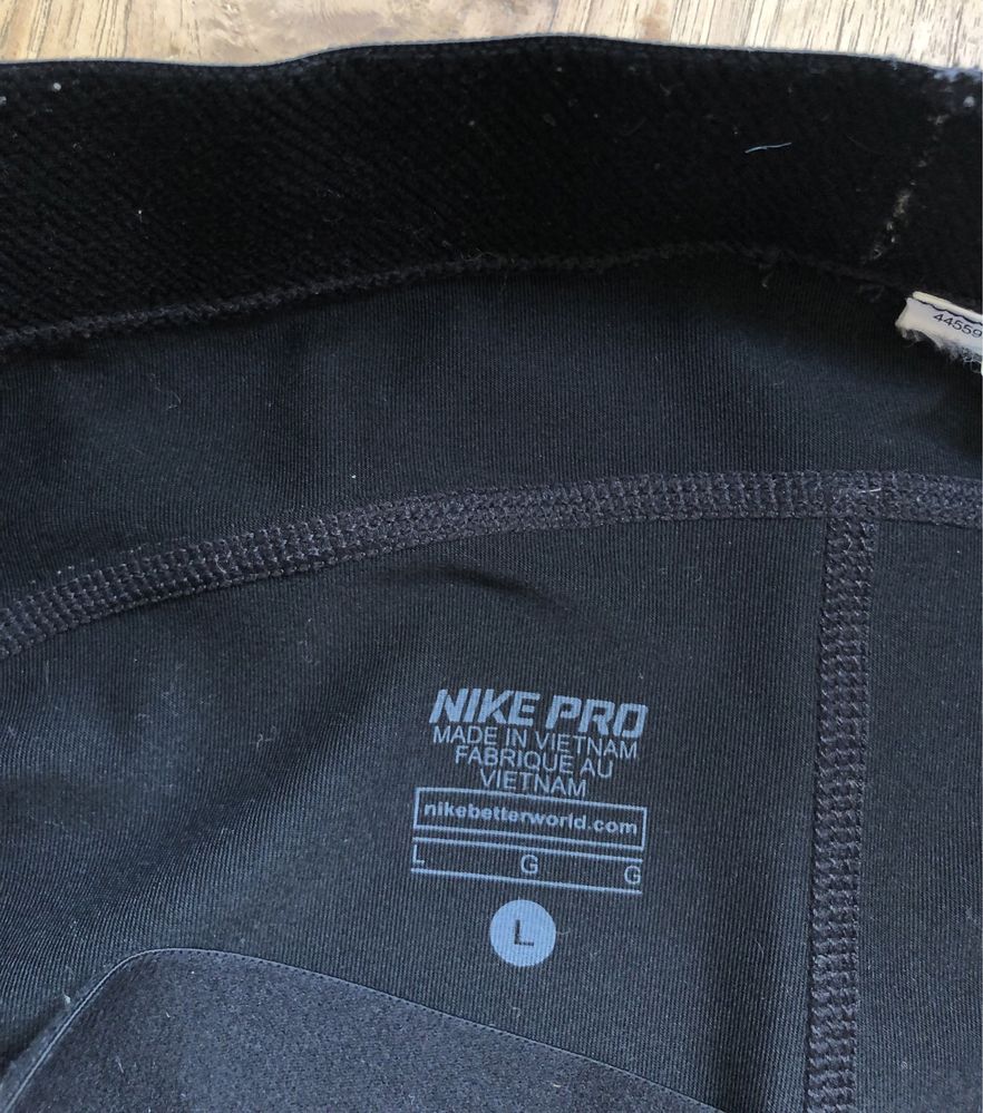 Nike Pro krótkie spodenki sportowe dry fit czarne L