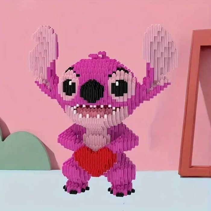 Освітній піксельний Disney Stitch блок з 5600 деталей