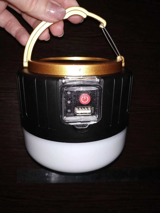 Лампа акумуляторна світлодіодна USB, підвісний ліхтар, на подарунок.