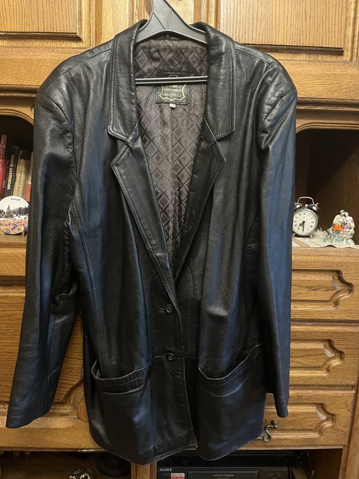 Шкіряні жіночі піджаки