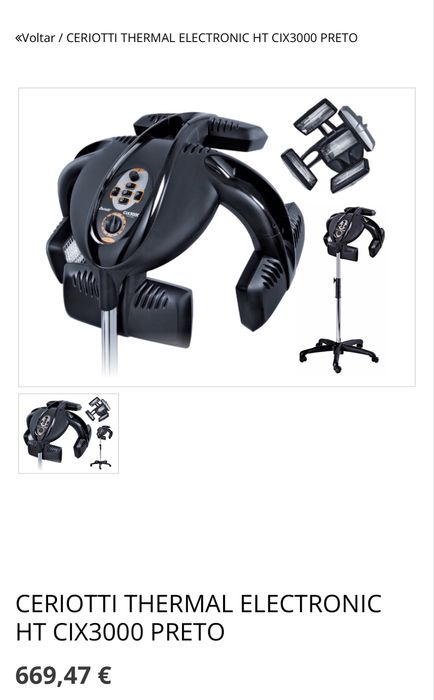 Esquipamento profissional cabeleireiro