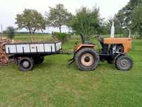 Traktor Sam stan idealny wraz z przyczepa
