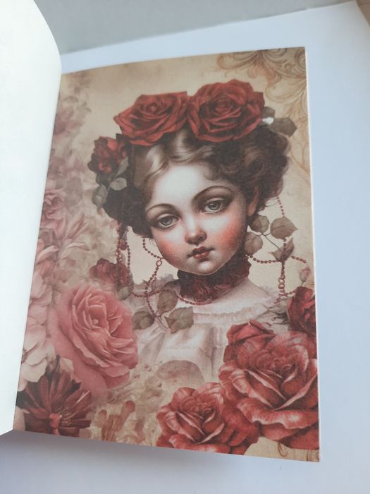 Livro Scrapbooking - Garden & Girl, Junkjournal, bullet journals.