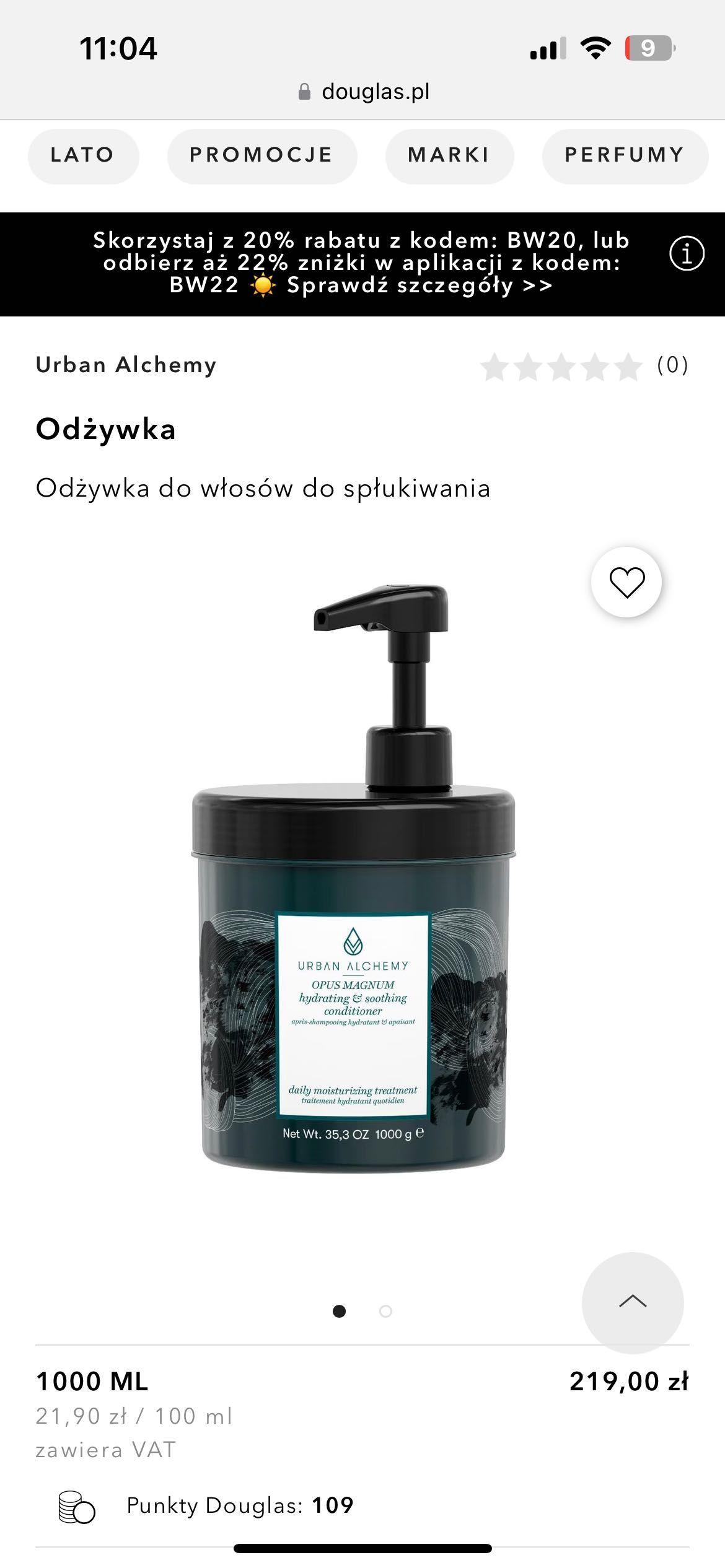 Nowe odżywki Urban Alchemy Opus Magnum