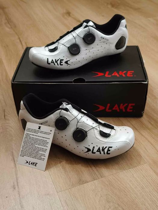 Sapatos de Ciclismo Lake CX332 Carbon "Termo-moldáveis" Novos
