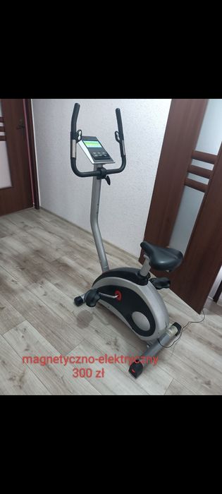 Rower elektryczno-magnetyczny oraz stacjonarny