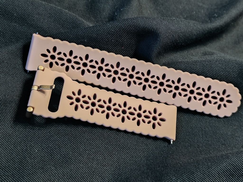 Nowość! Pasek silikonowy na zegarek, smartwatch itp. Rozmiar 20mm