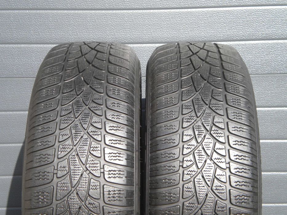 ! 2x Opony zimowe dostawcze DUNLOP WINTER SPORT 3D 215/60R17C 5,5mm