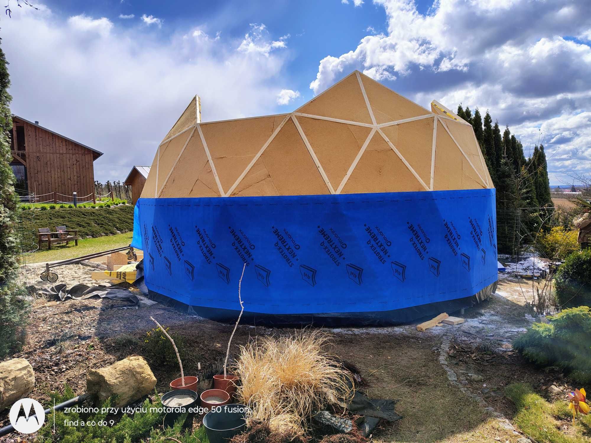 Kopuła, glamping, domek letniskowy-całoroczny