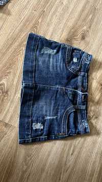 Mini spodniczka jeans dziewczynka 146-152 cm jak nowa c3