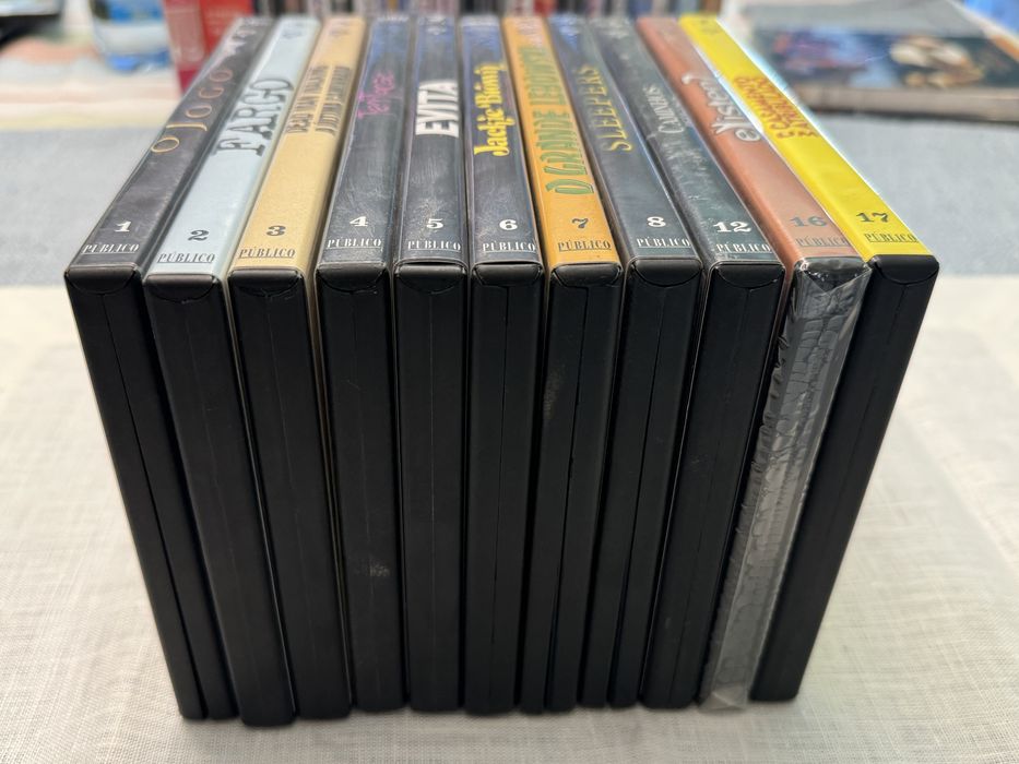 Pack de dvds vendidos em conjunto