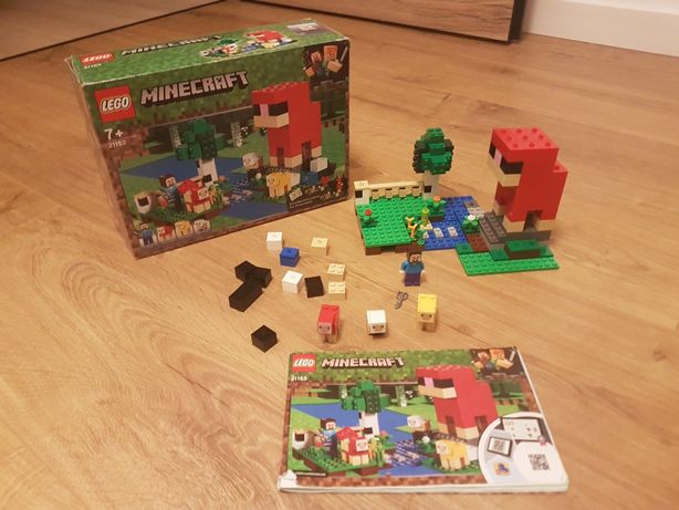 Klocki lego Mincraft nr zestawu 21153+ zabawka gratis