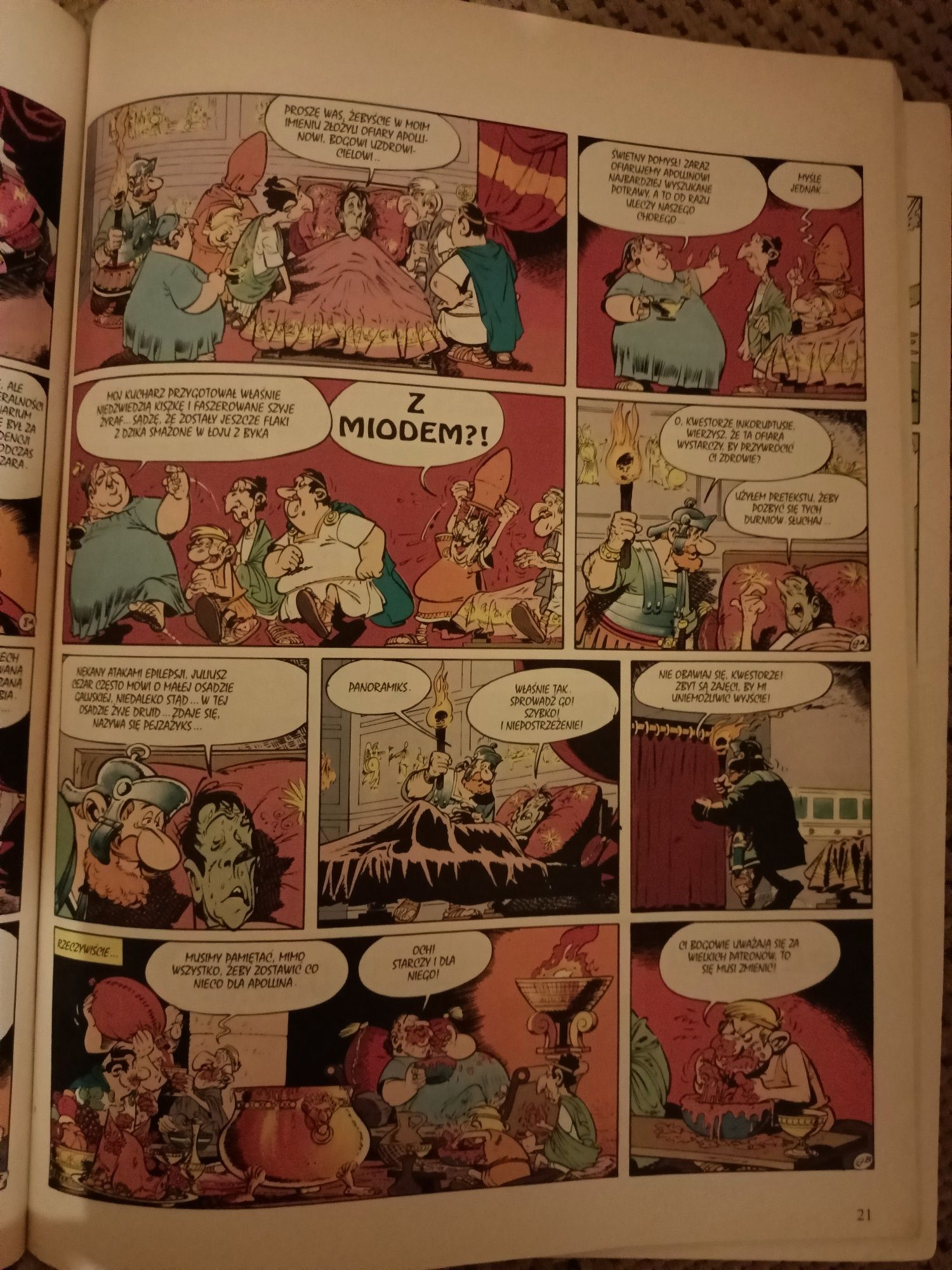 Asterix u Helwetów komiks