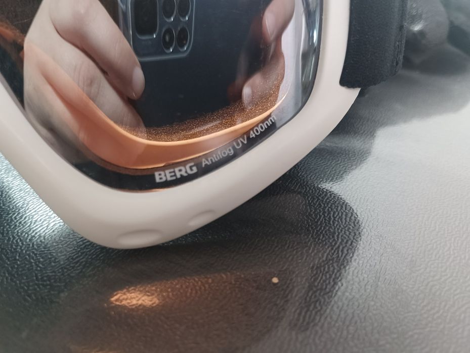 Óculos/máscara e luvas para ski ou snowboard