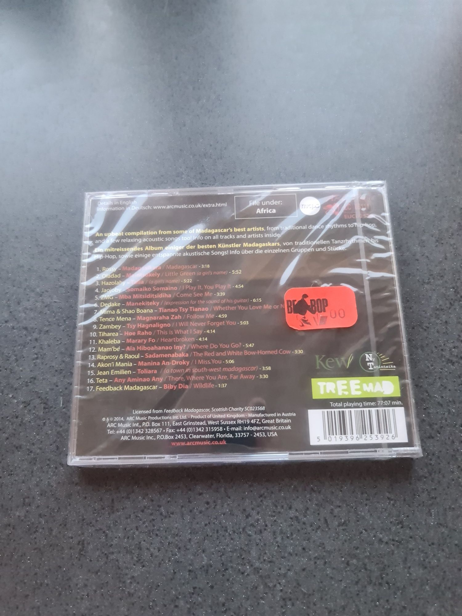 Nowa płyta CD Feedback Madagascar