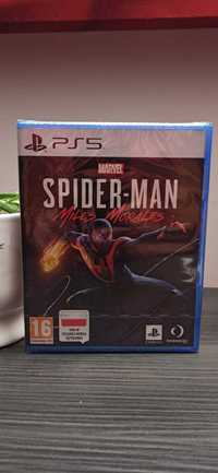 Gra Spider-Man Miles Morales Nowa Folia Playstation 5 PL na Prezent