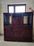 Kredens wymiary 162x154x49 front lite drewno buk zawiasy blum