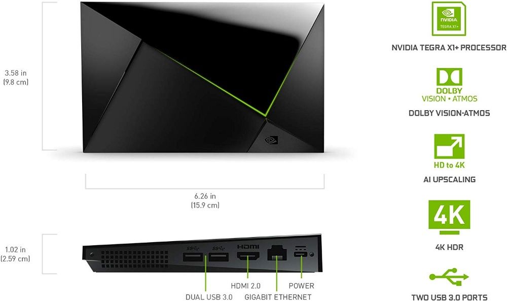 NVIDIA SHIELD TV Pro – преміальний медіаплеєр для ідеального перегляду