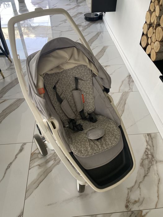 Wózek spacerowy Greentom szaro- bialy