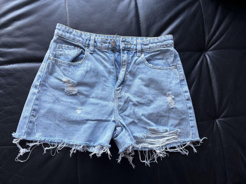Jeansowe shorty sinsay 38