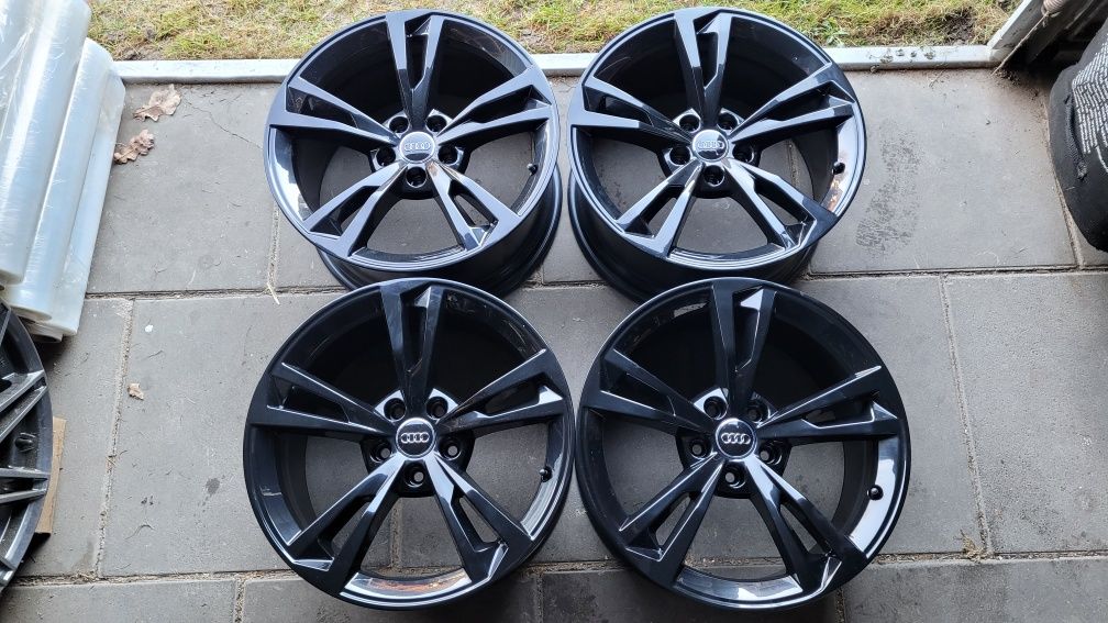 18"  Audi S-line A5  5x112 8,5j et29  czarne Idealne A4 A6 Allroad