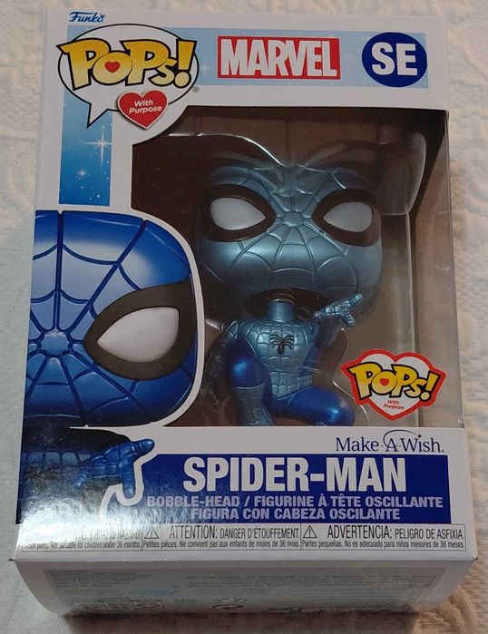 funko pop spider-man make a wish