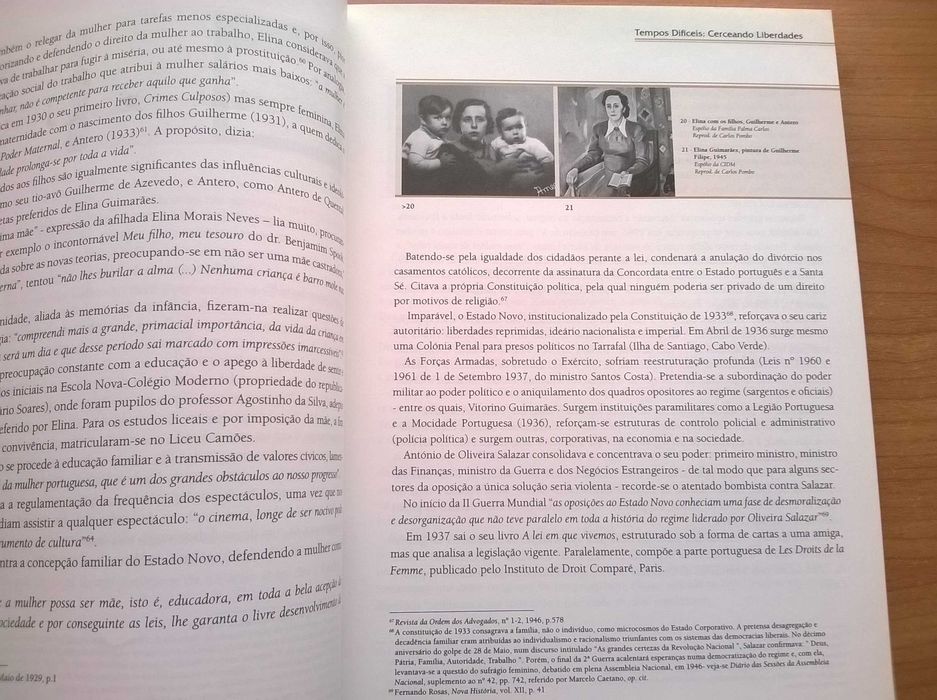 Elina Guimarães- Uma Feminista Portuguesa - Vida e Obra 1904/1991