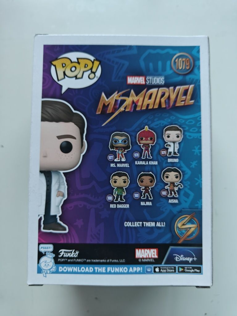 Funko Pop Bruno MsMarvel