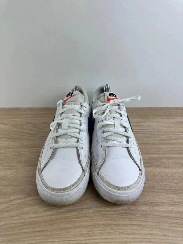 ORYGINALNE BUTY Buty sneakersy trampki białe Nike blazer r. 39