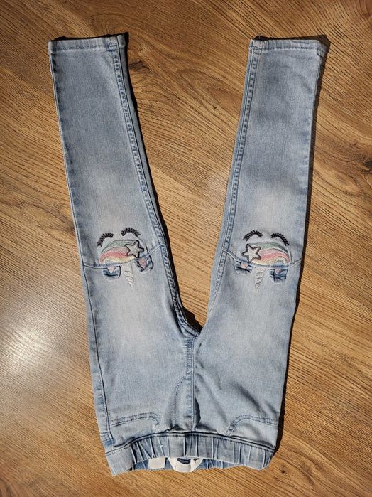 Dżinsy Z jednorożkami