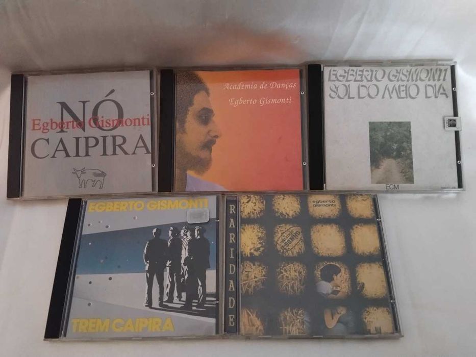 5 CDs • Egberto Gismonti • Raros!