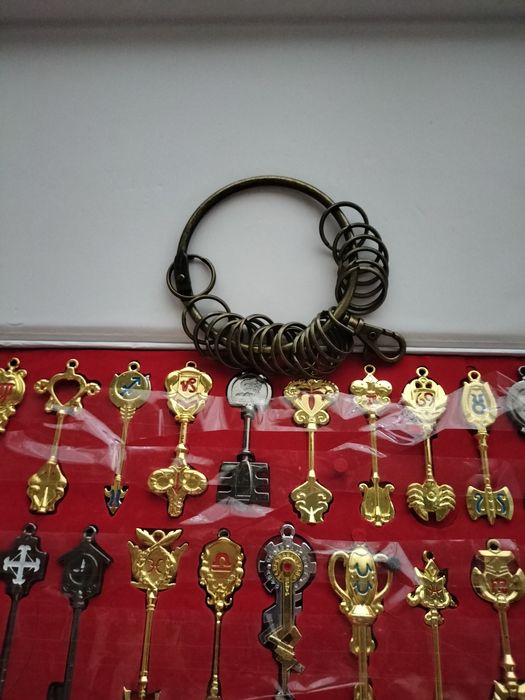 Conjunto chaves Fairy Tail