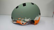 UVEX KID 3 CC Moss Green rozm 55-58 cm Kask orzeszek rolki bmx