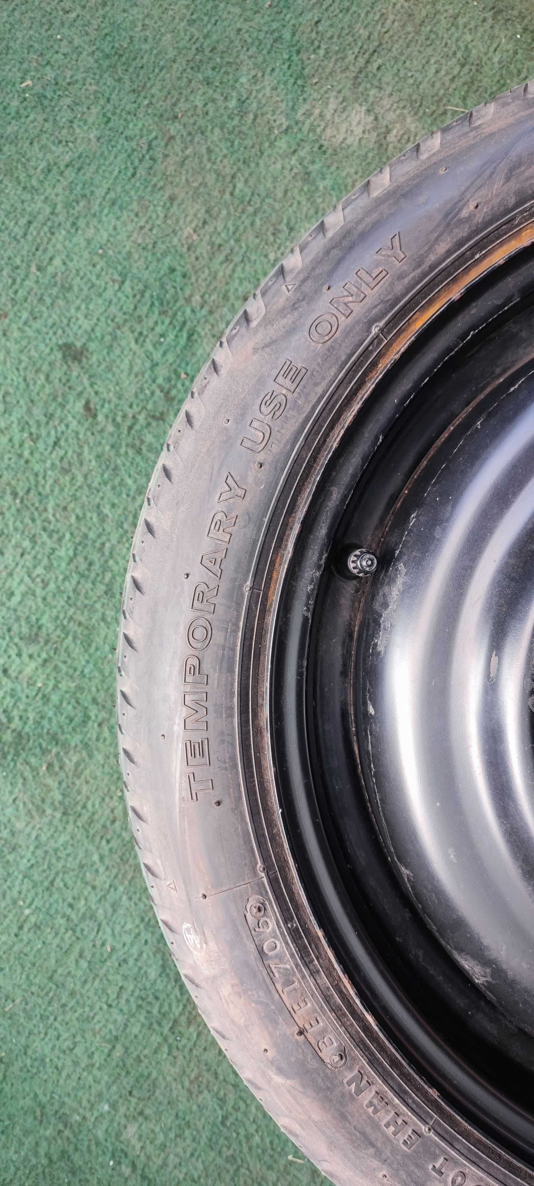 Koło dojazdowe Bridgestone T125/70D15  Toyota Yaris ET39 4.00Bx15FH