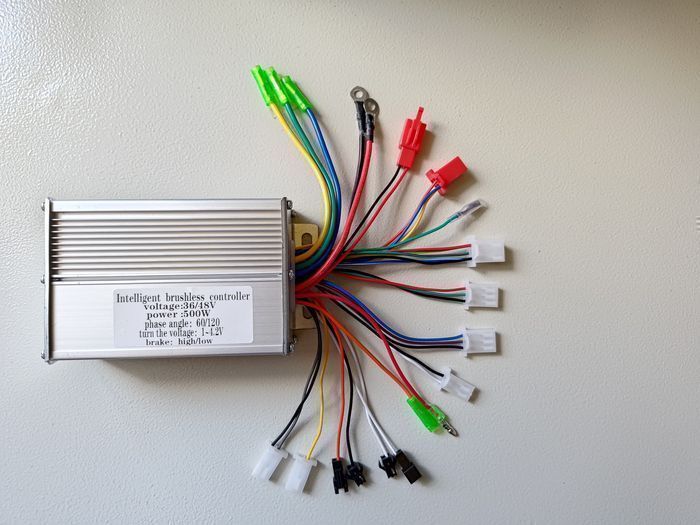 Контроллер 36 48 350w 36 48 v 500w электровелосипед