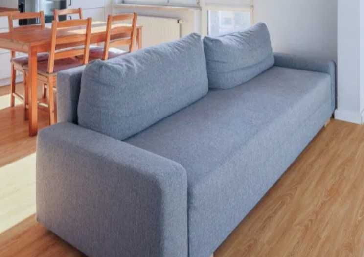 Sofa IKEA GRÄLVIKEN 3-osobowa kanapa z funkcją spania, szara
